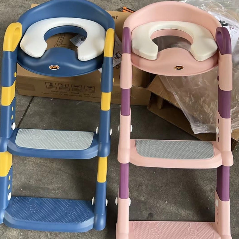 Innovador asiento infantil para el baño