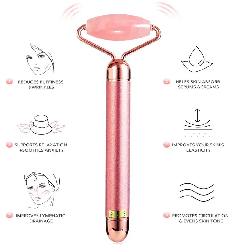 Varita de Belleza Masajeador Facial Eléctrico 5 en 1