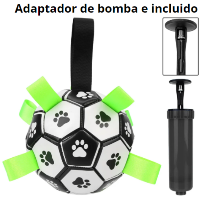 Pelota de Fútbol Duradera para Perros