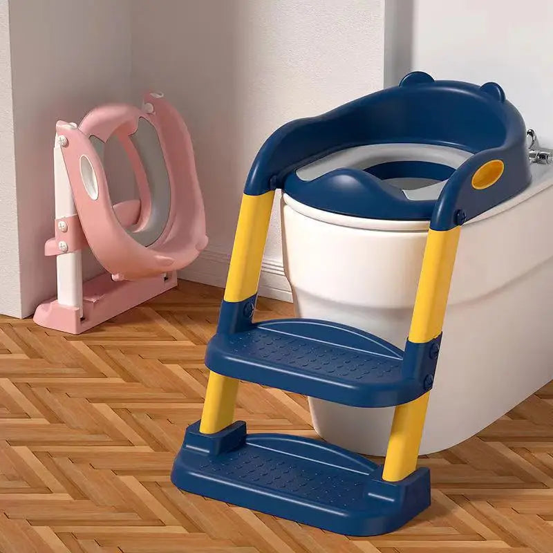 Innovador asiento infantil para el baño